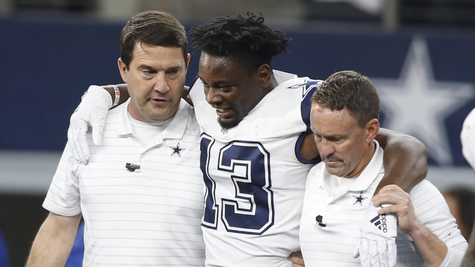 Cowboys WR Michael Gallup suffers torn ACL making TD catch