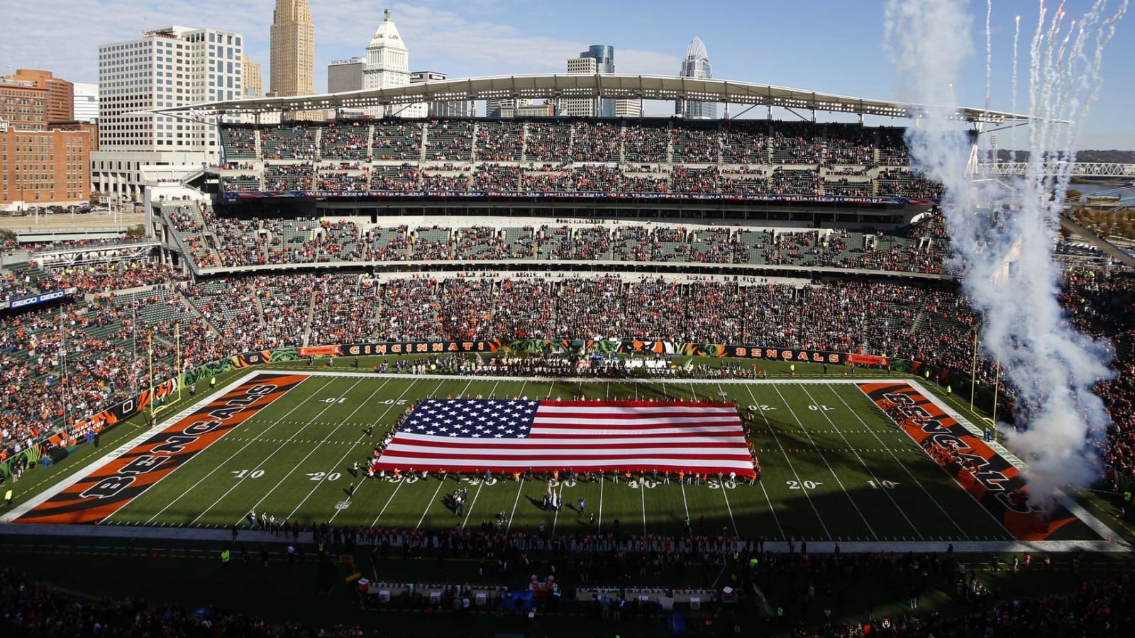 Bengals to have 6,000 fans at two home games in October