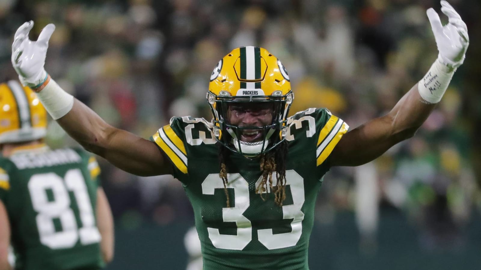 Packers' Aaron Jones looks good in practice video