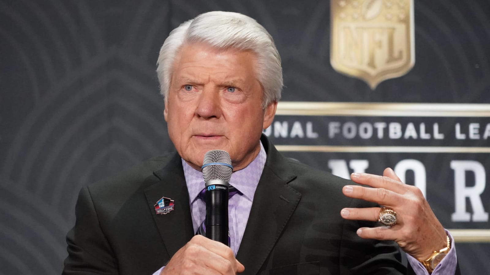 Jimmy Johnson inducted into Cowboys Ring of Honor