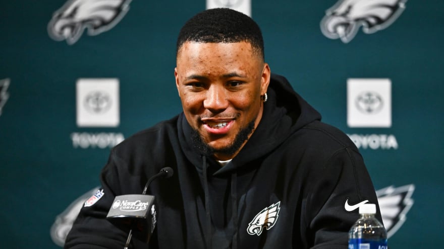 Saquon Barkley sounds thrilled about leaving Giants for Eagles 