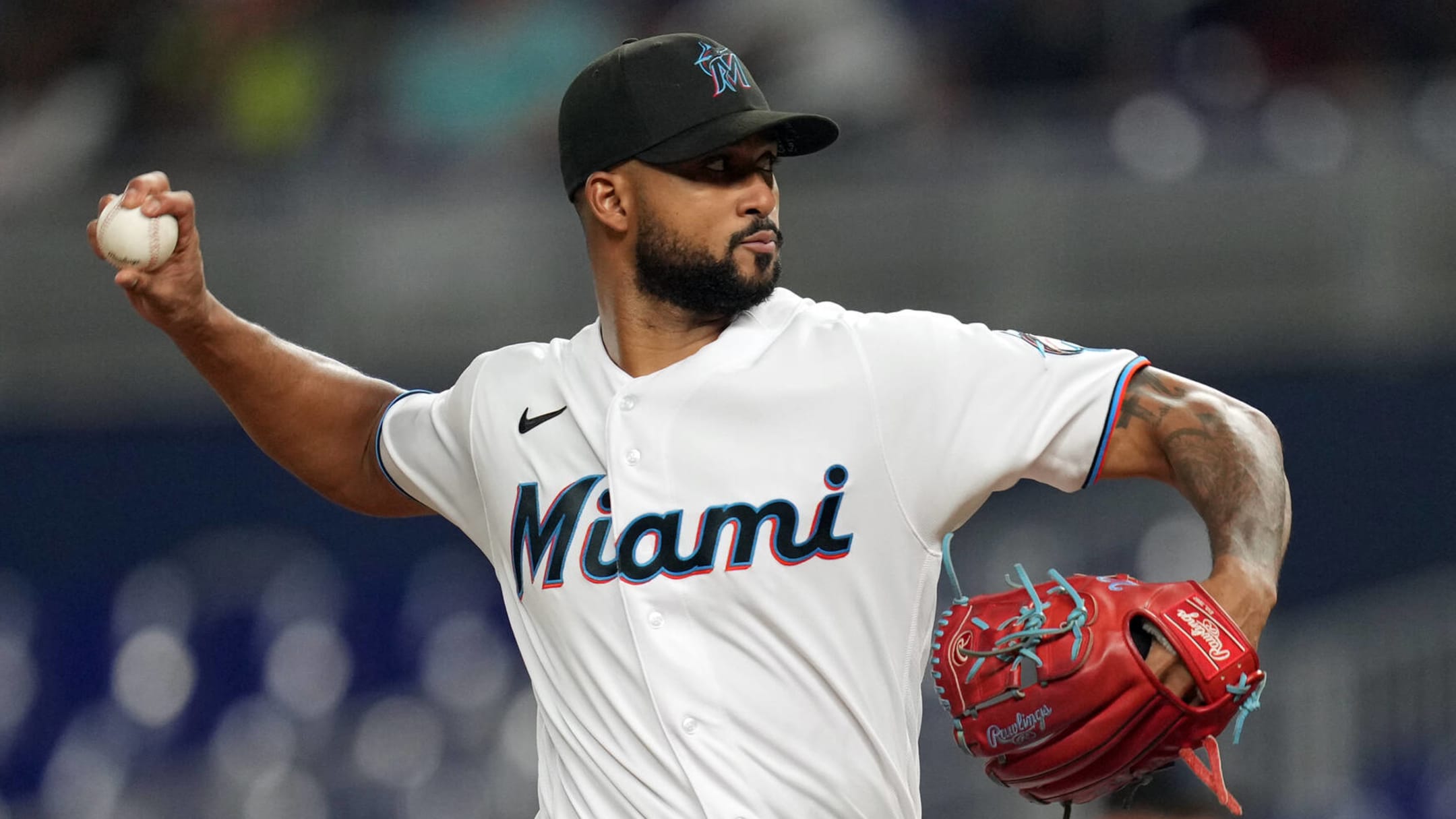 Sandy Alcantara Miami Marlins 2022 NL Twenty Twenty Two Cy Young