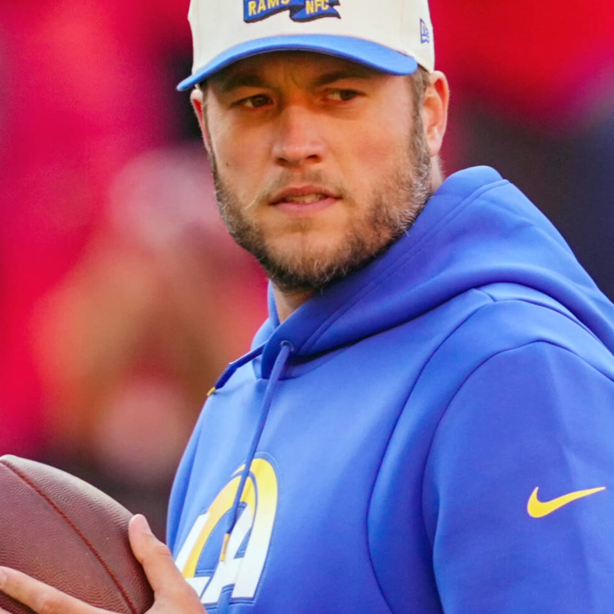 After long wait, Rams QB Matthew Stafford's super focus is tested – Orange  County Register