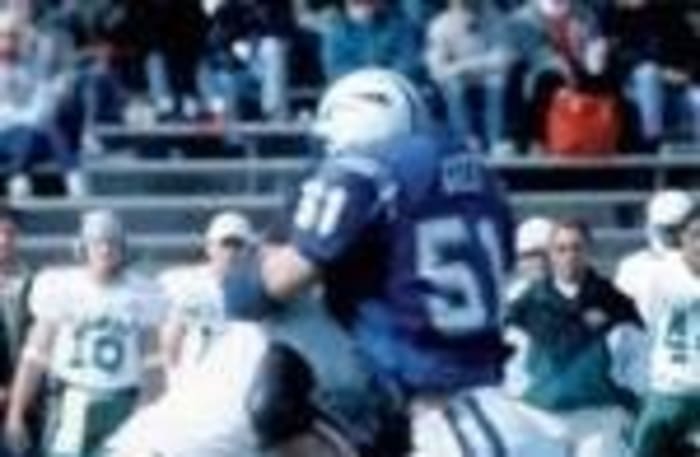 Linebacker: Chris Gizzi, Air Force (1994-'97)