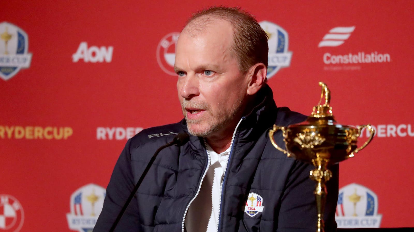 Stricker picks six golfers to round out U.S. Ryder Cup team