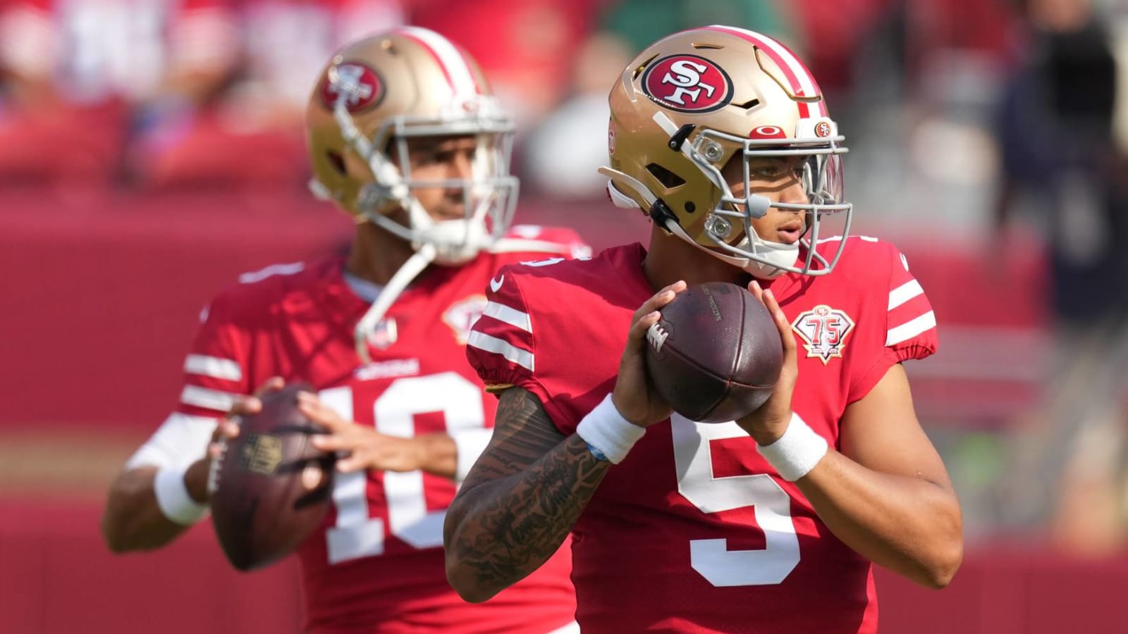 Are Garoppolo, Lance 'competing' for 49ers starting job?