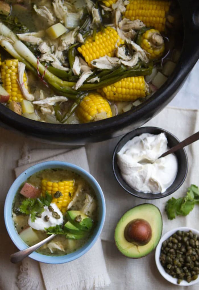 Colombian Chicken and Potato Soup