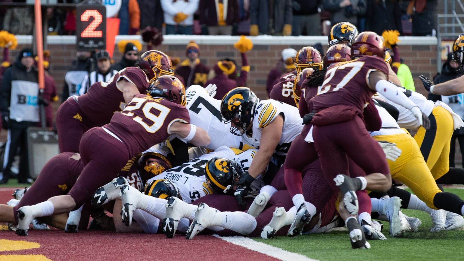 IowaMinnesota game feat not seen since 1986 Yardbarker