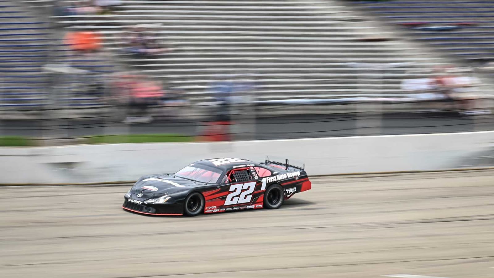 Gio Ruggiero finishes second in NASCAR Truck Series debut
