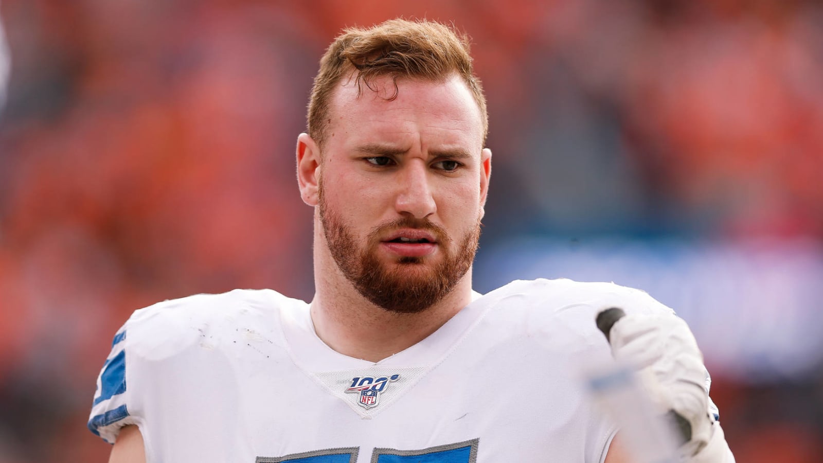 Frank Ragnow suffered fractured throat vs. Packers