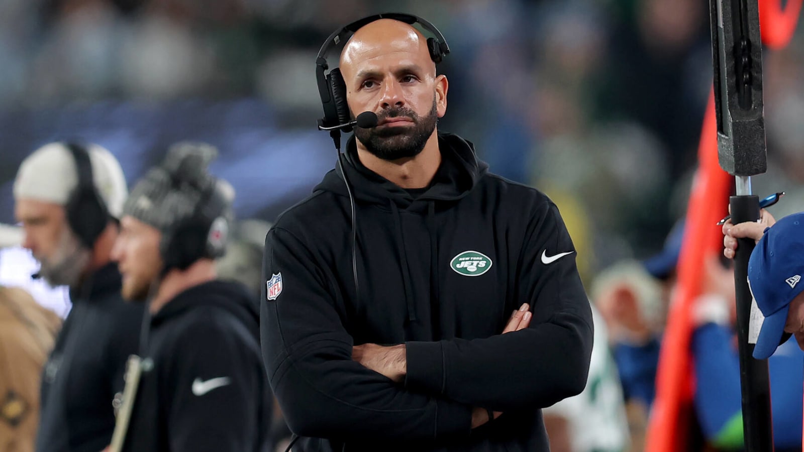 Jets' Robert Saleh explains massive Aaron Rodgers decision