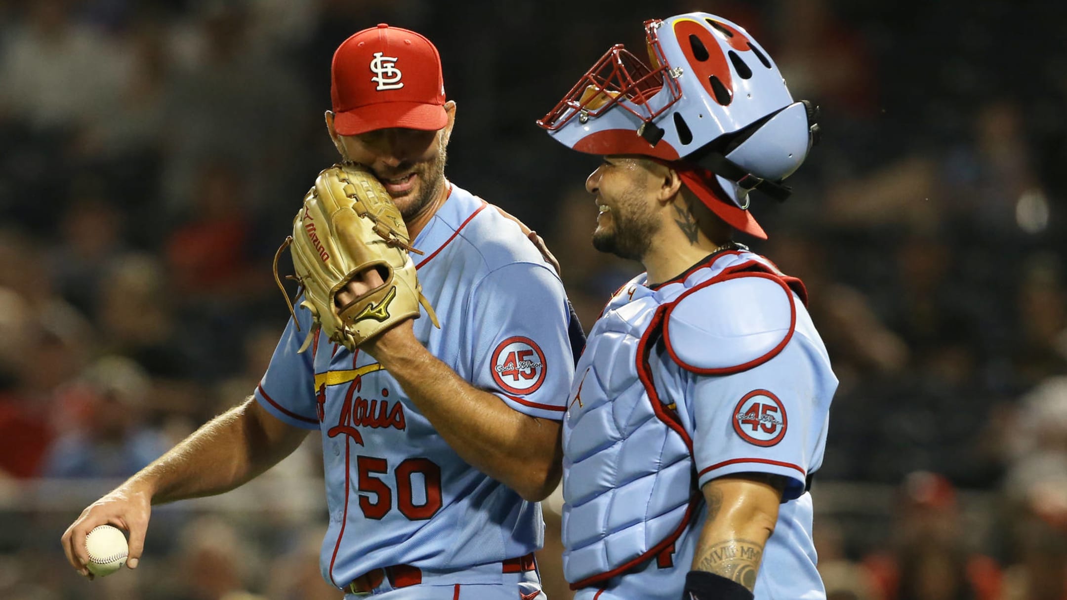 Yaider Molina and Adam Wainwright Shirt The farewell tour 2022 yadi wa –  The Mash Pit