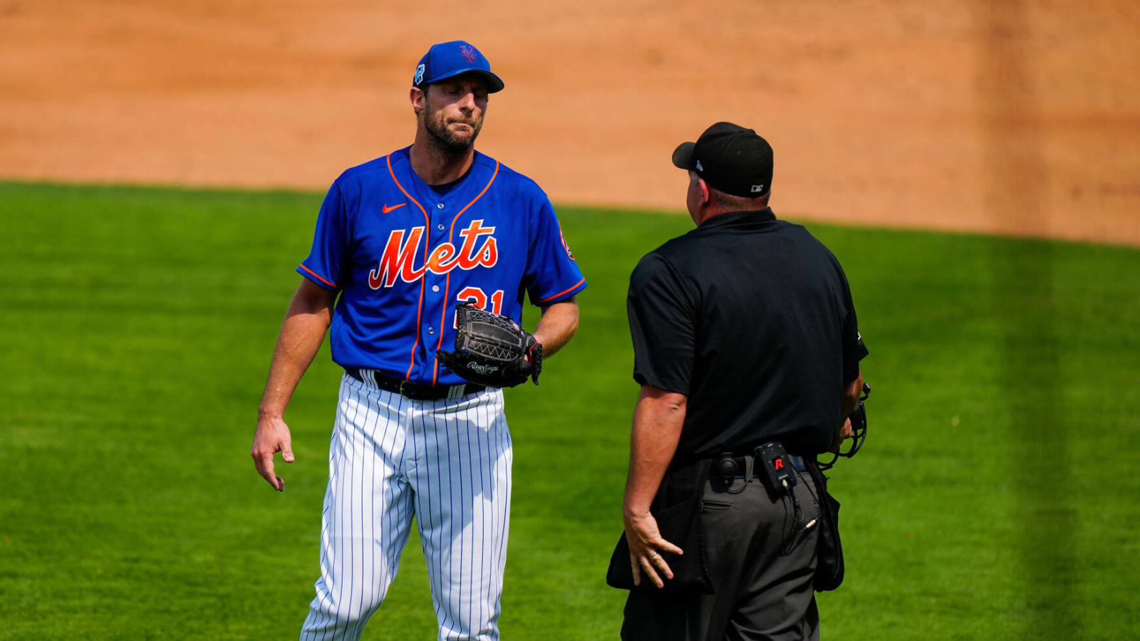 Watch: Scherzer has double play wiped out by pitch clock violation