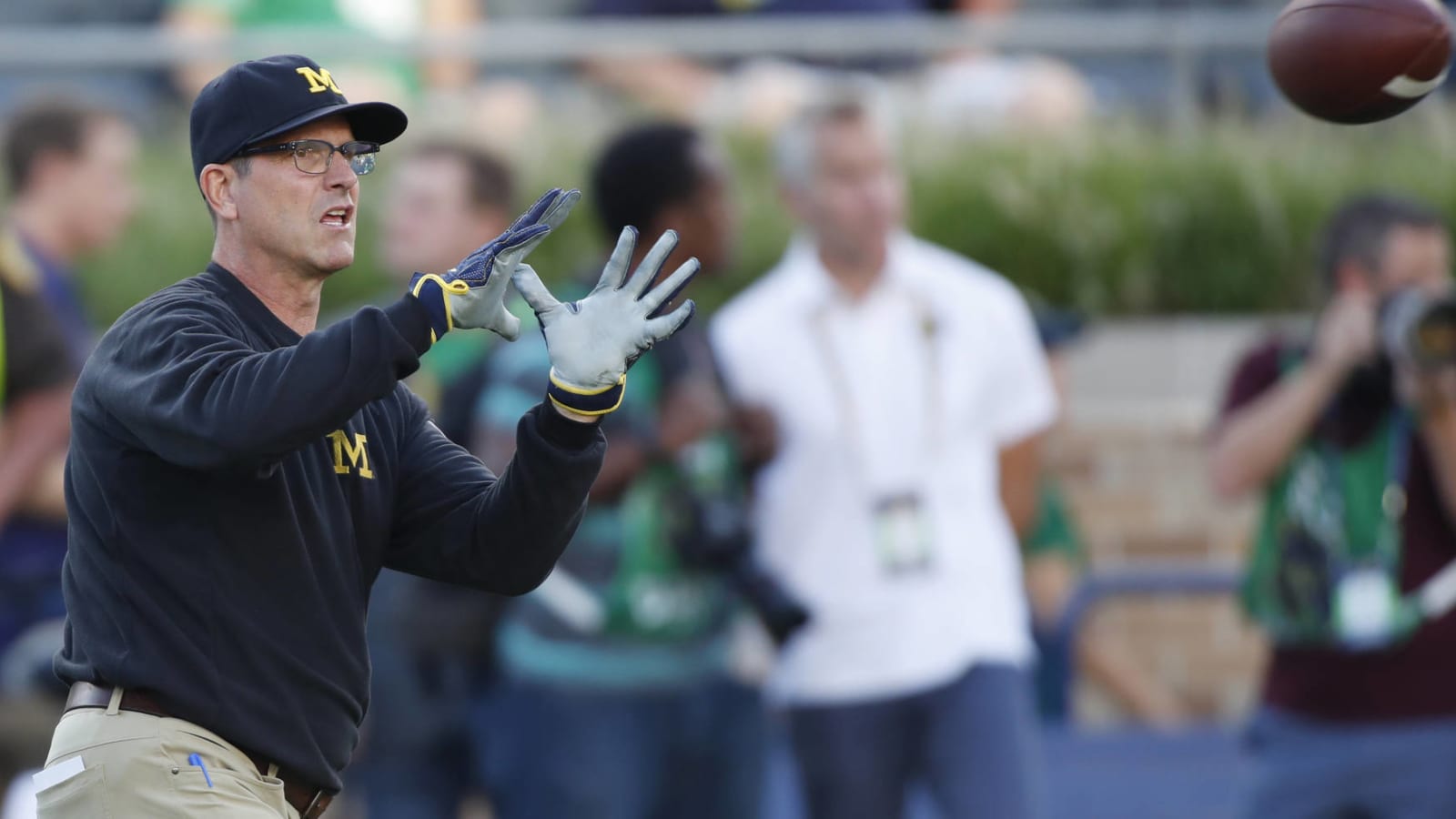 Jim Harbaugh is not on the hot seat, but he is at a crossroads