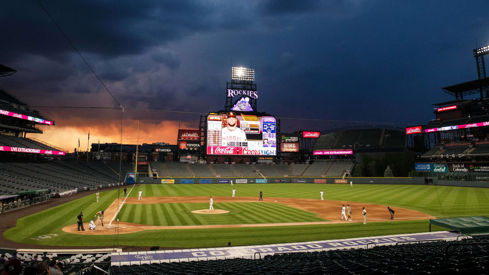 Four arrested on weapons charges at hotel near Coors Field