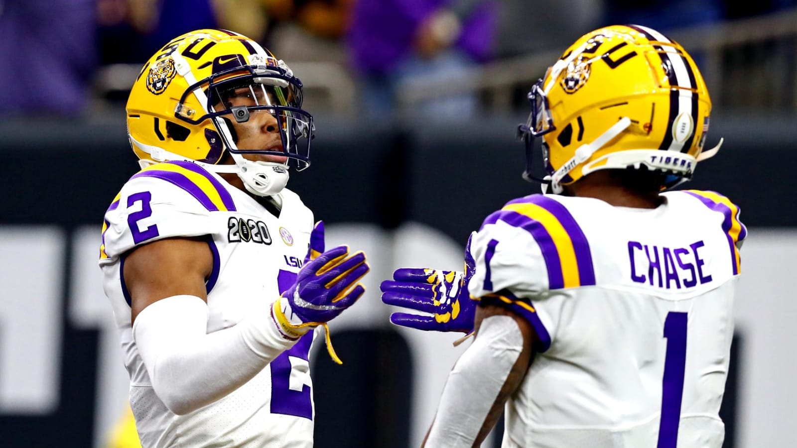 Jefferson sends warning to former LSU teammate Chase