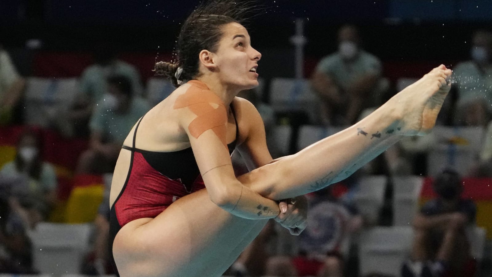 Canadian diver Pamela Ware stumbles on final dive, misses final at Olympics