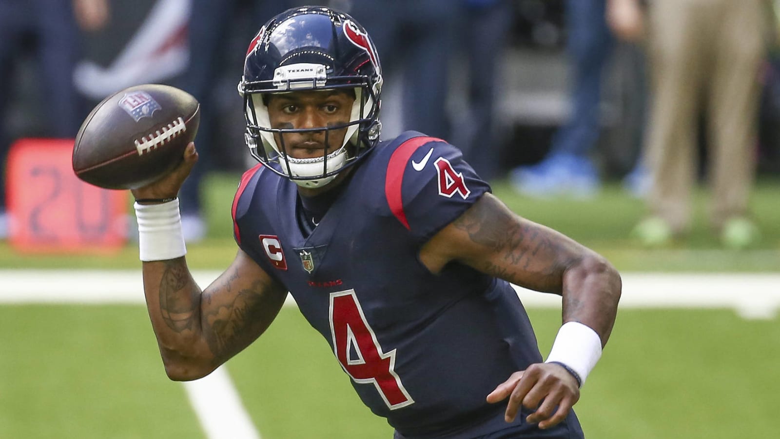 Deshaun Watson helping Tyrod Taylor prepare to start?