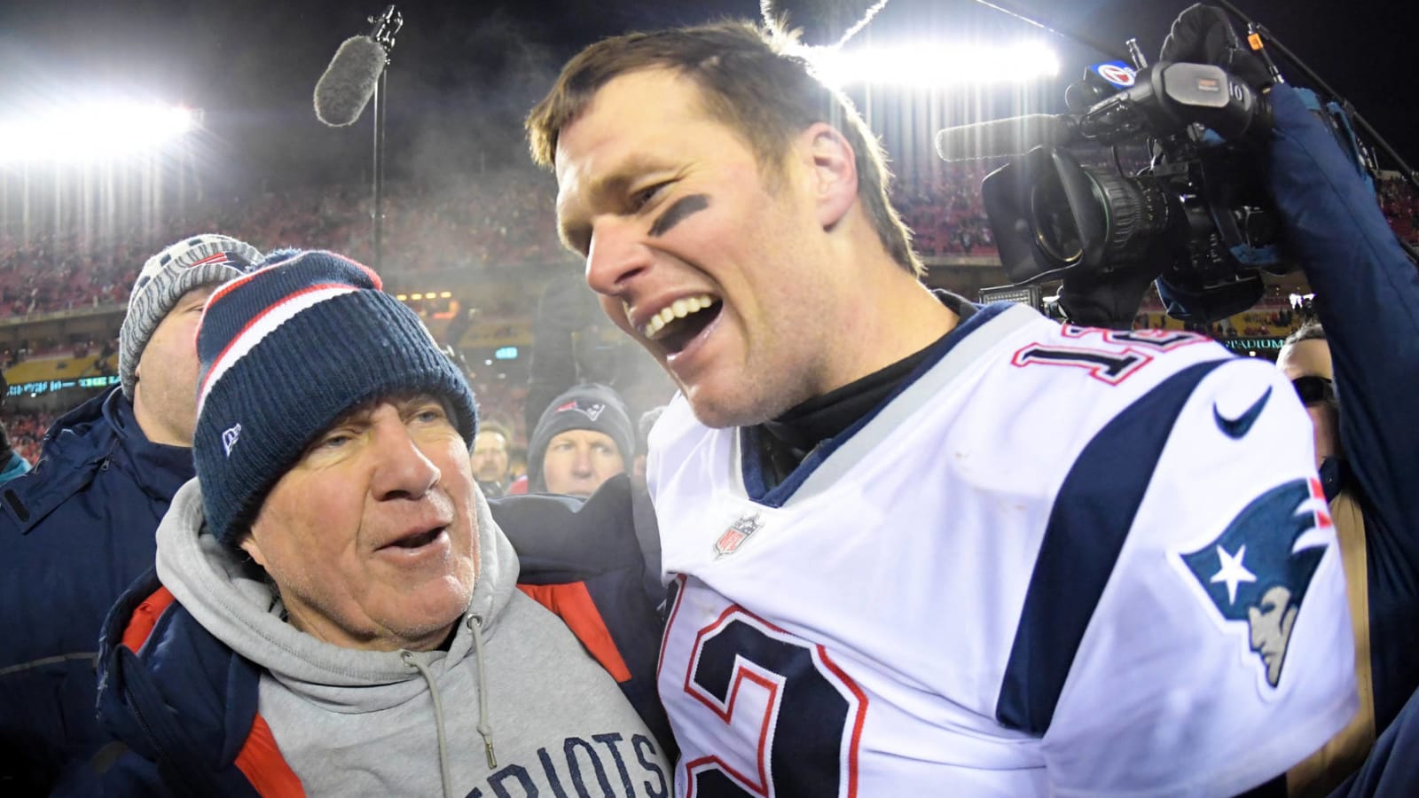 Brady, Belichick had 'blowup' over 2017 contract talks?