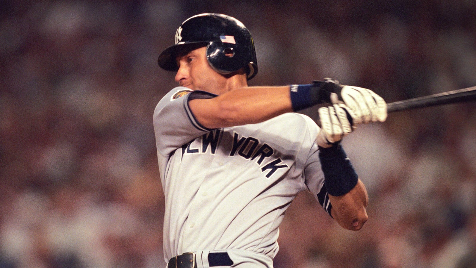 Which players have the most hits in MLB postseason history?