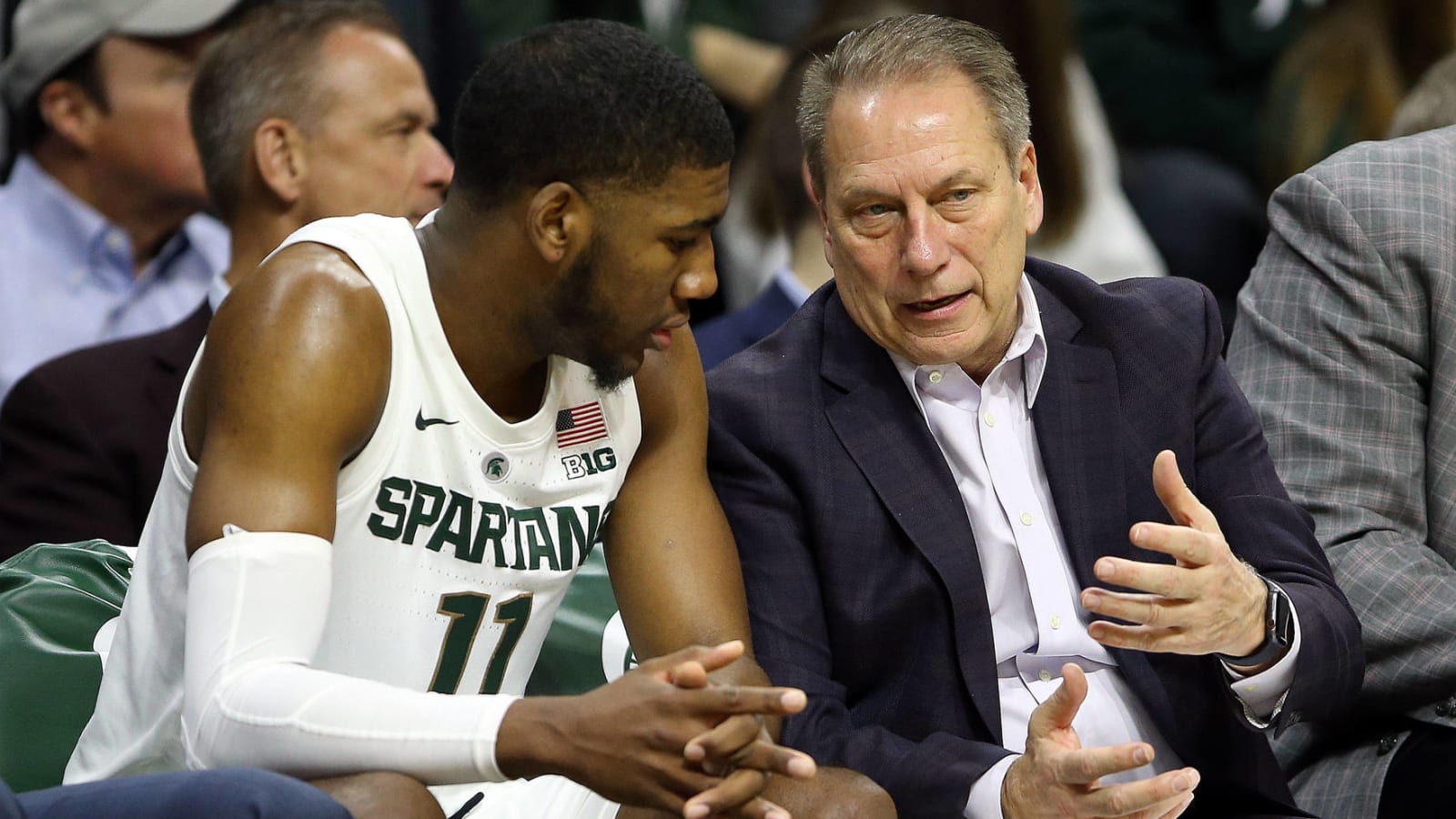 Michigan State's Aaron Henry clarifies his relationship with Tom Izzo