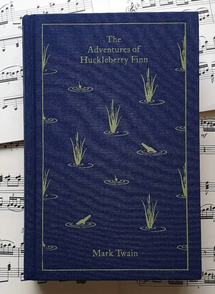 'The Adventures of Huckleberry Finn' by Mark Twain