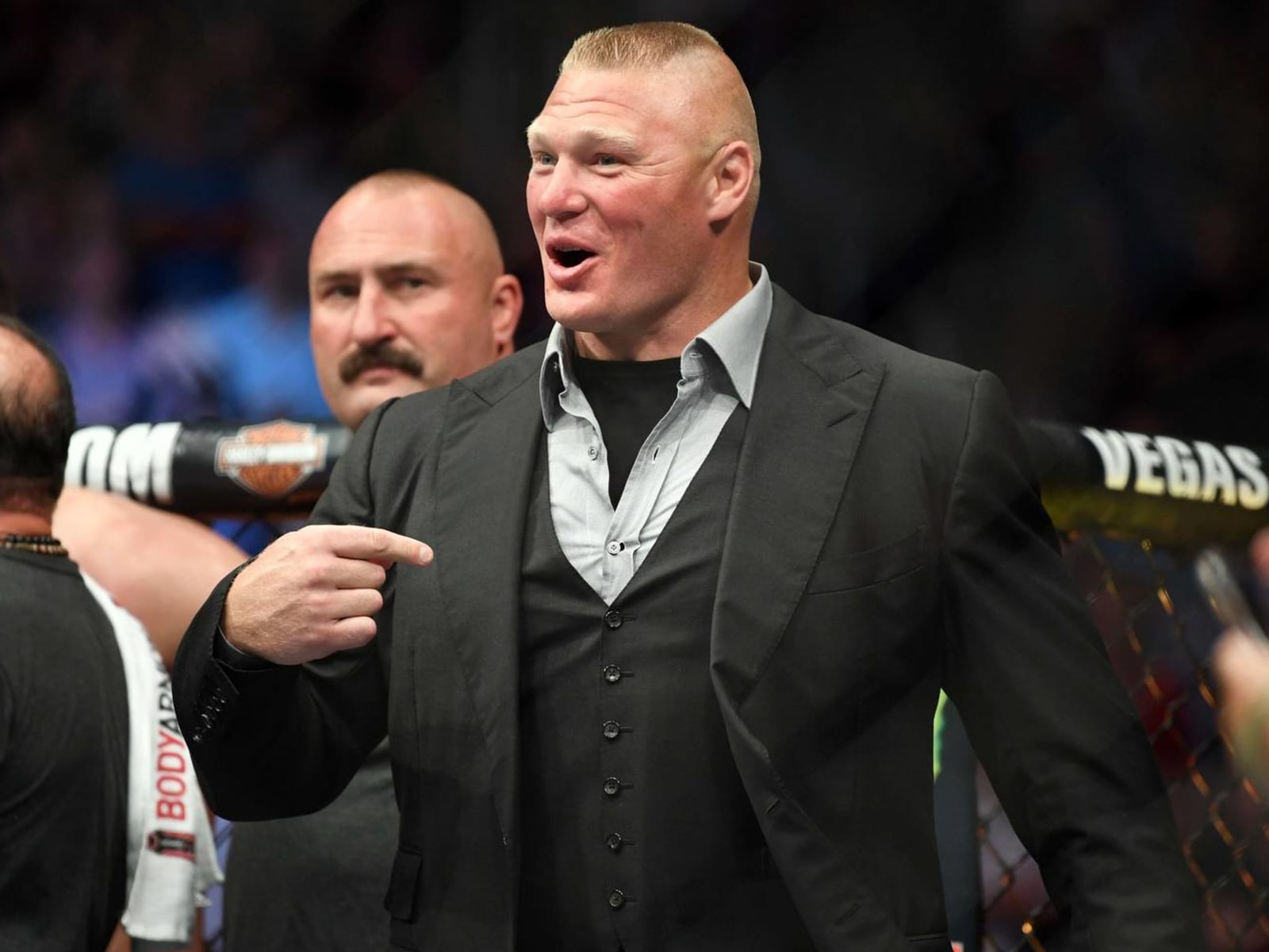 Dana White didn't know about Undertaker-Brock Lesnar confrontation at UFC  121?