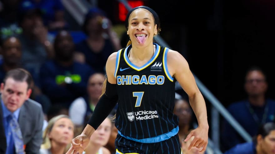 Chicago Sky guard refuses to answer questions on Caitlin Clark incident