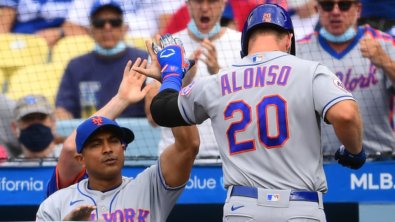 Pete Alonso: 'I love' playing for Luis Rojas