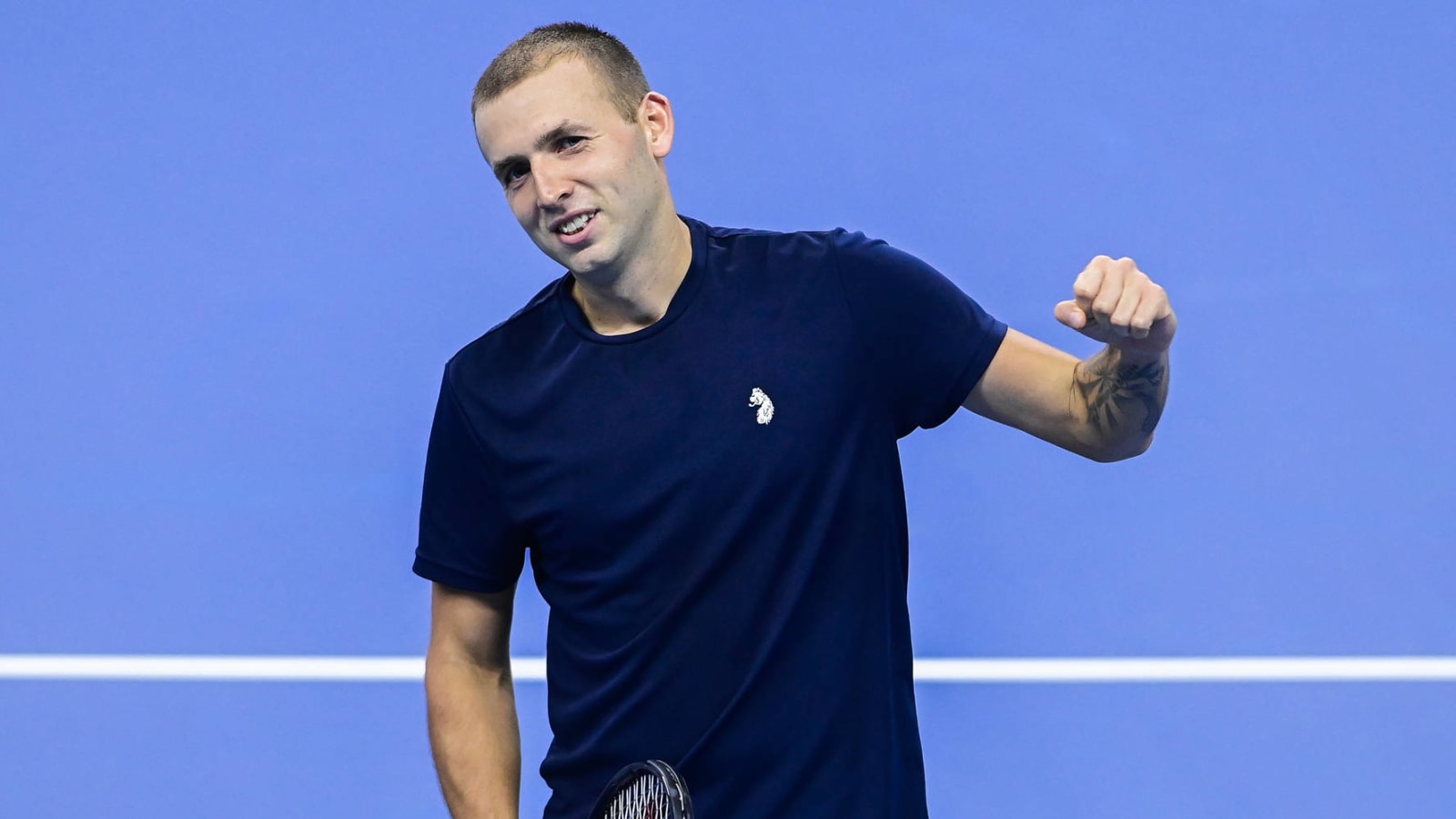 Dan Evans hands Novak Djokovic first defeat of the year