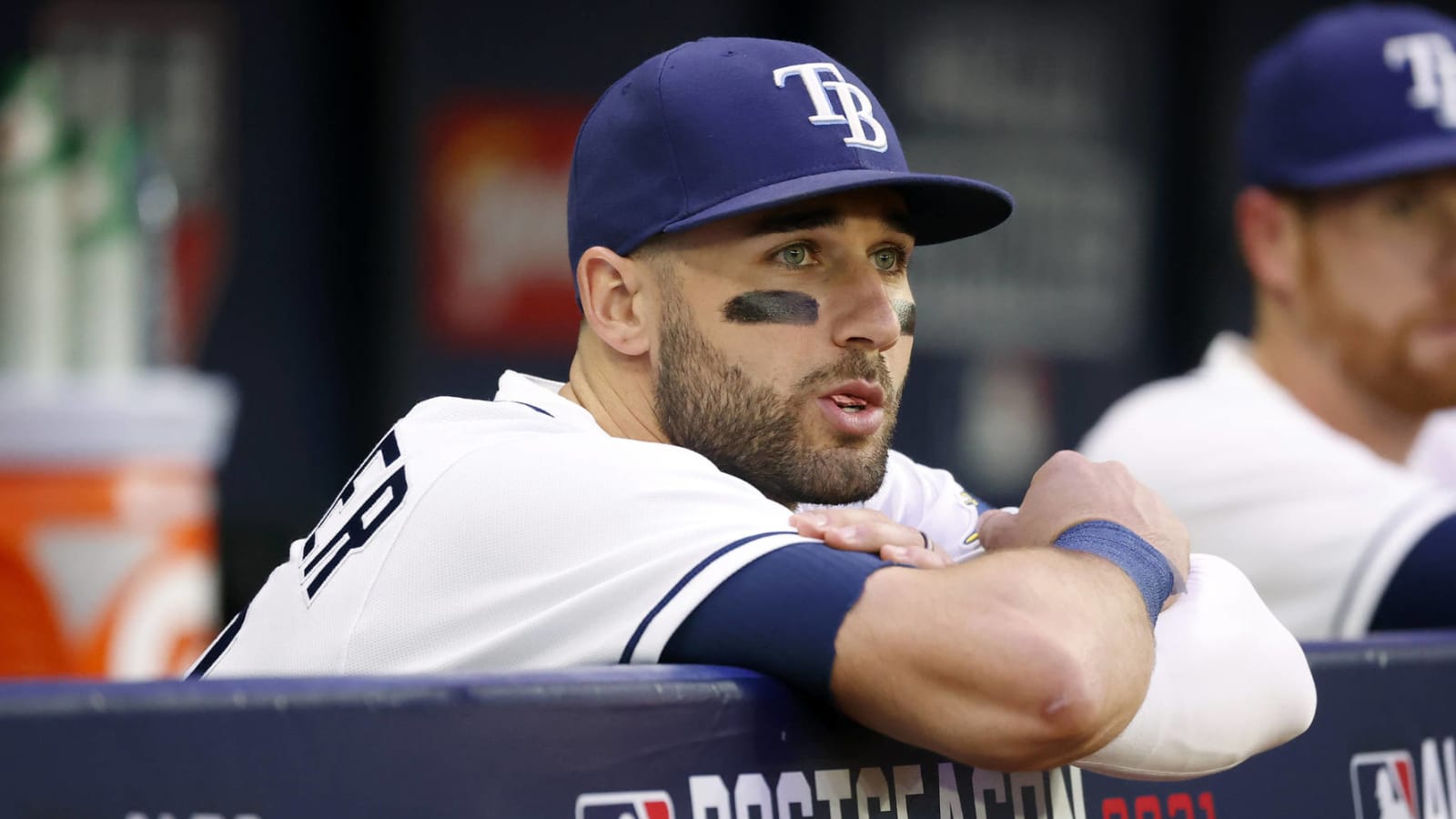 Kevin Kiermaier reacts to rule that cost Rays in Game 3