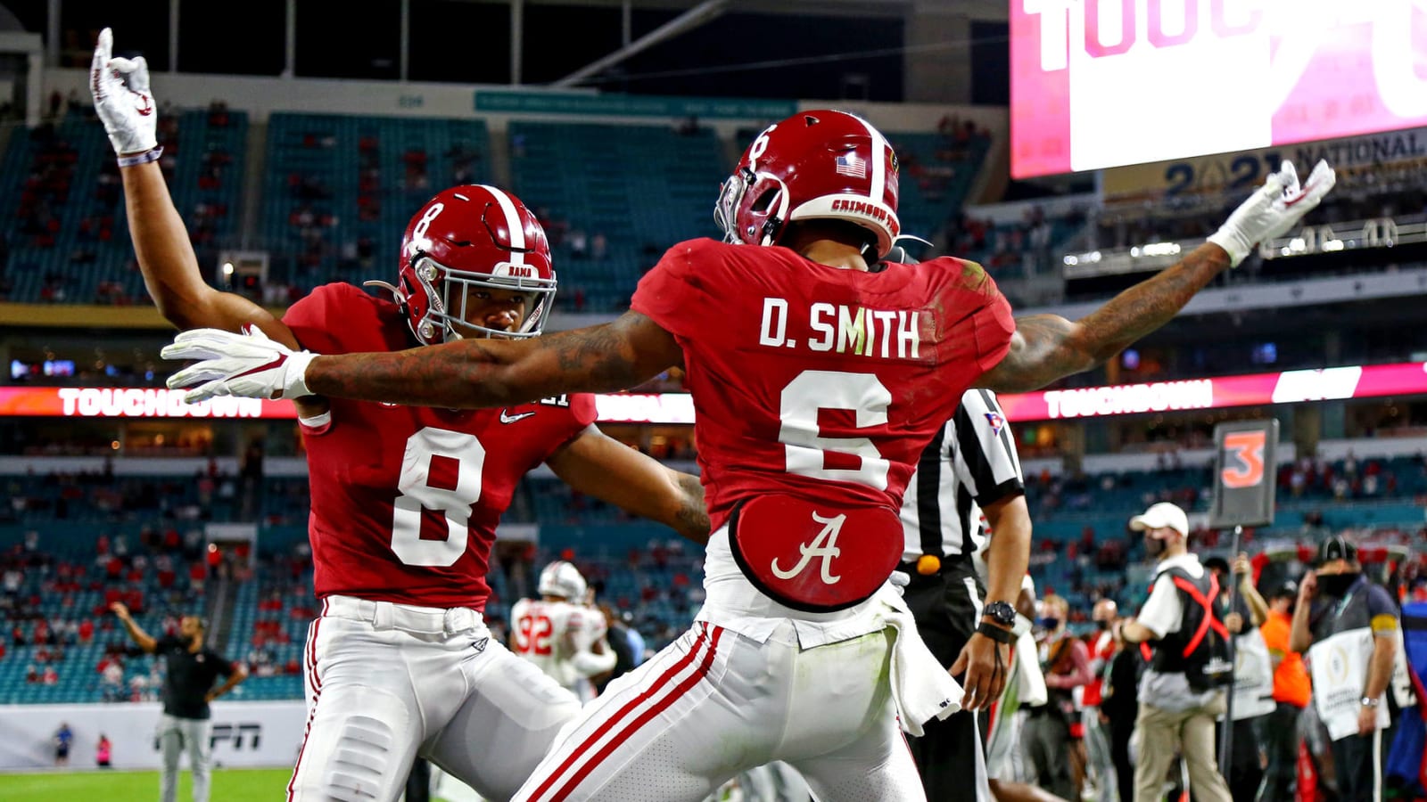 DeVonta Smith makes SEC history in CFB Championship Game