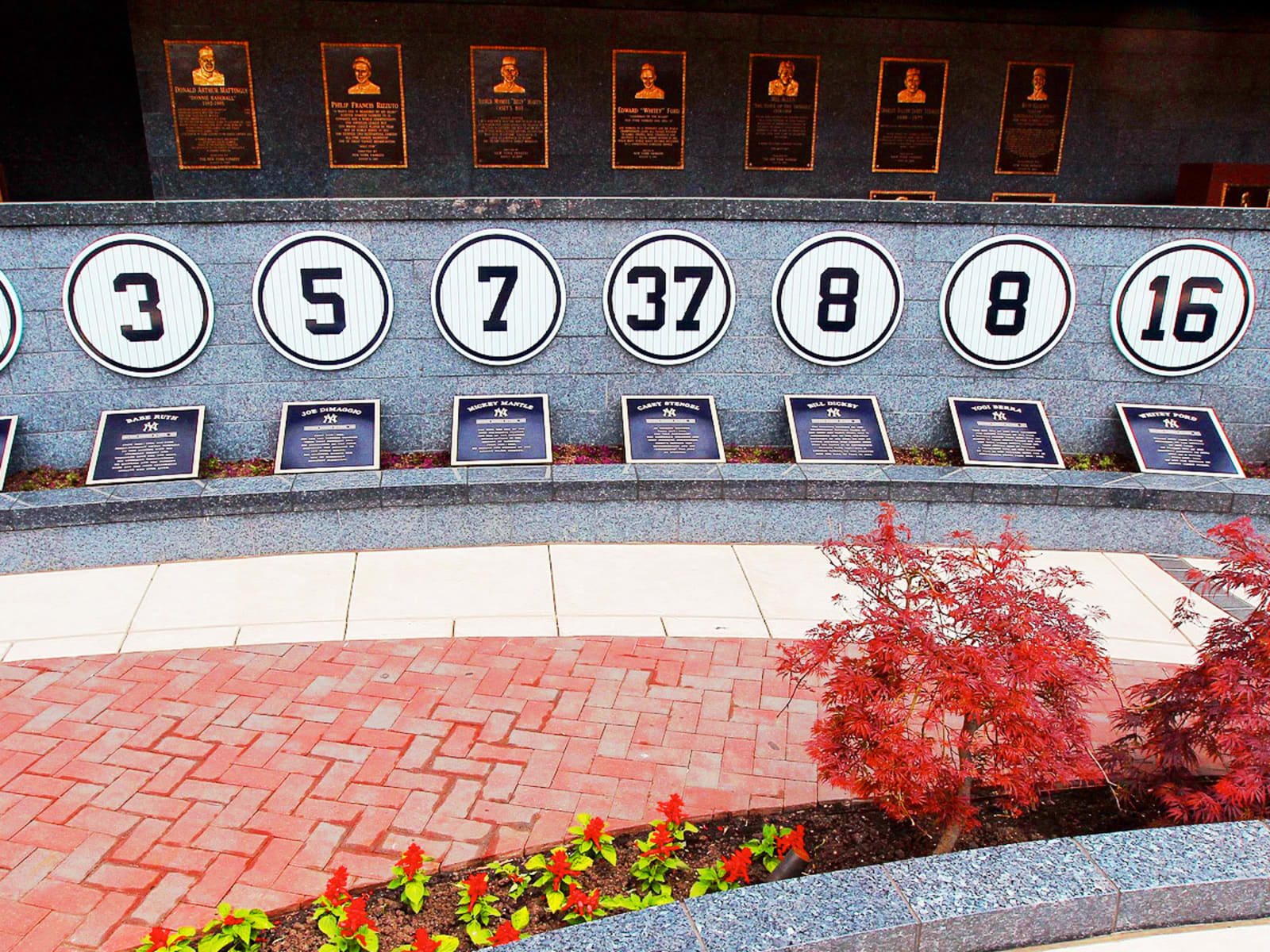 New York Yankees retired uniform numbers, including Phil Rizzuto's News  Photo - Getty Images