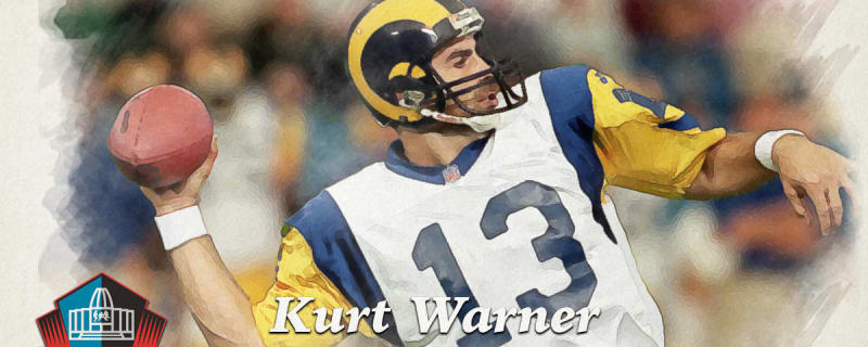 Kurt Warner enters the Hall as the GOAT of perseverance