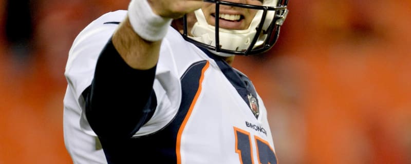 Twitter reacts to Brock Osweiler's errant pass drilling man on sideline
