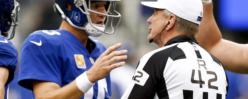 NFL Referee Hotline Bling: Eli Manning doesn&#39;t want to forward any calls