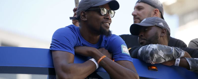 Durant jokingly takes credit for Roberson, Waiters deals