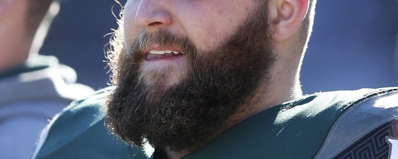 Michigan St. C Jack Allen has a cat from Craigslist