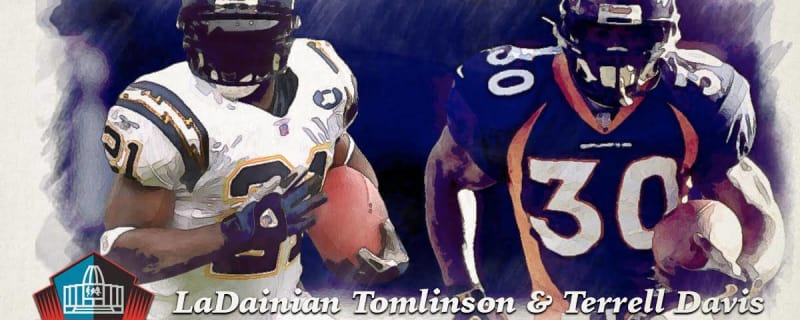 Terrell Davis and LaDainian Tomlinson: Running back two historic careers