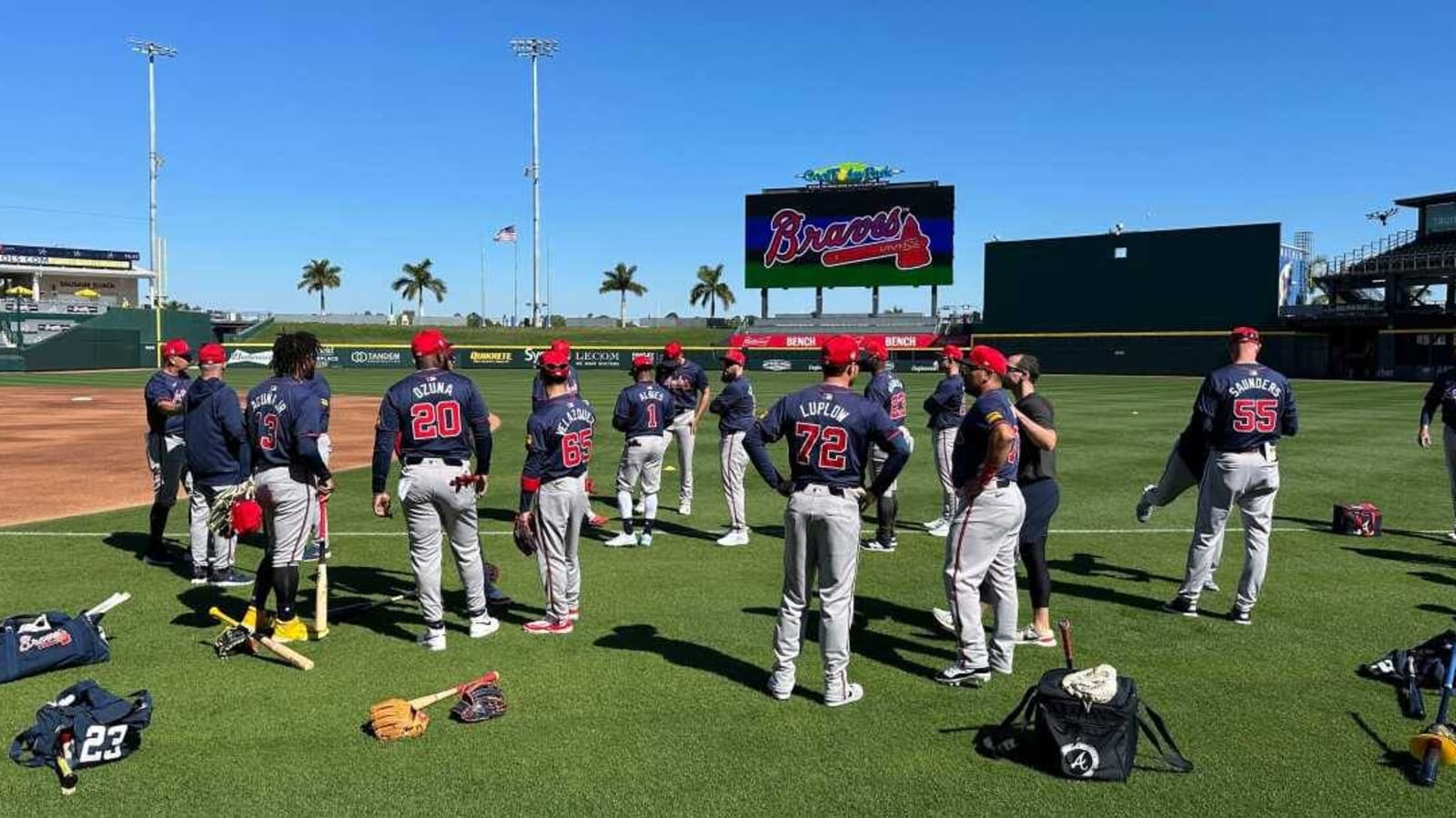 Braves Trim Spring Training Roster Down to 50