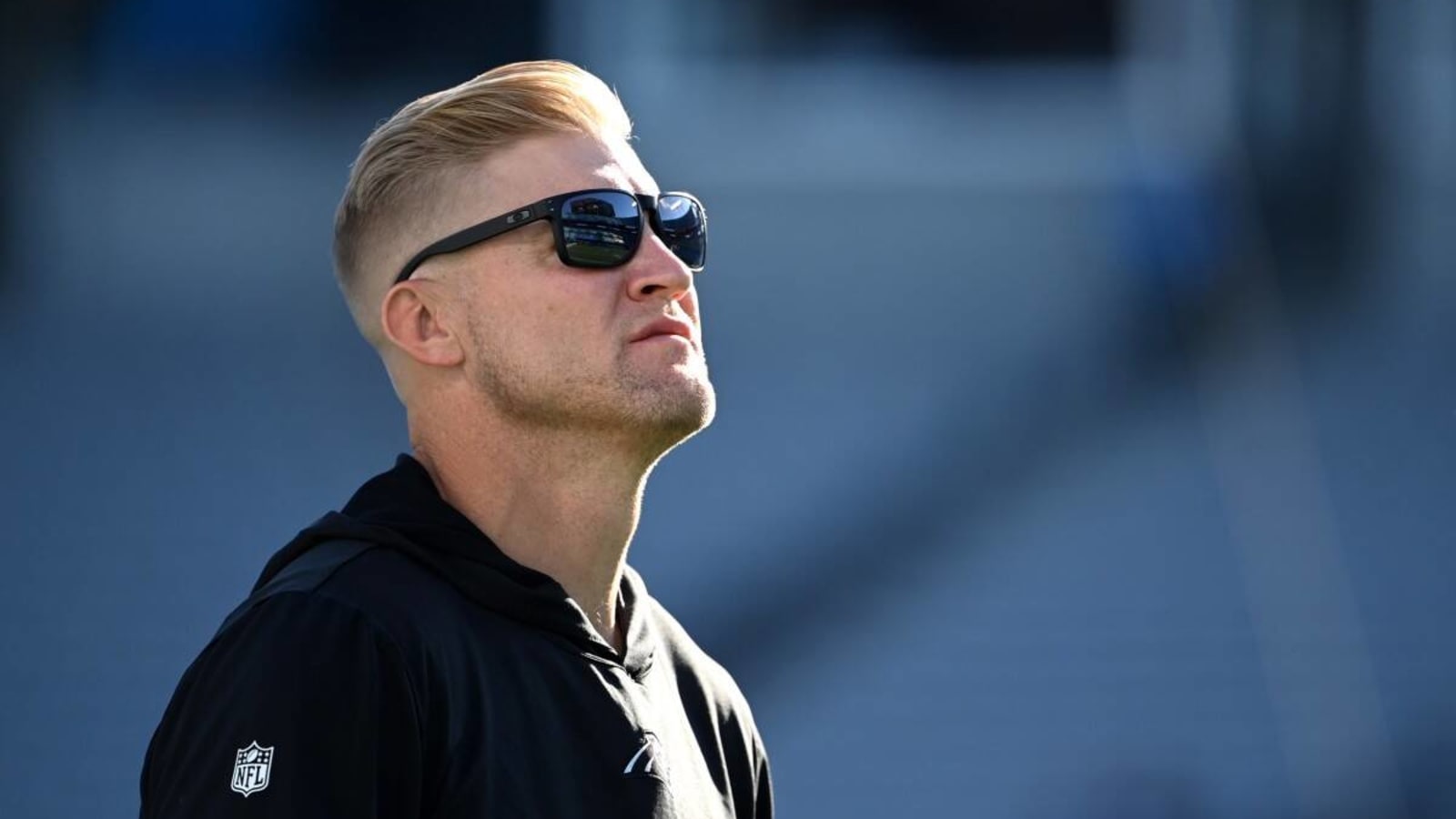 Vikings QB coach Josh McCown at USC&#39;s pro day