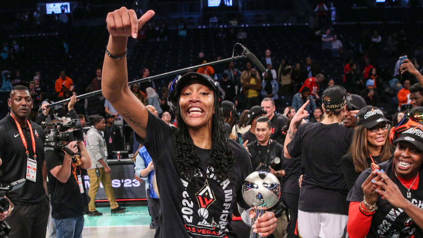 A’Ja Wilson, Las Vegas Aces to play preseason game in Columbia at Colonial Life Arena