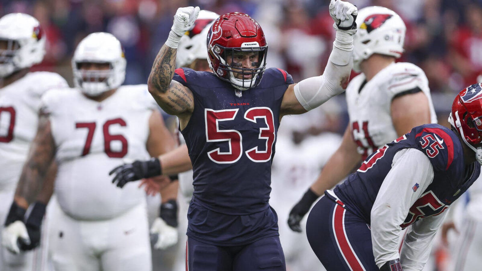 &#39;Excited and Thankful!&#39; Texans LB Cashman on Playing Former Team