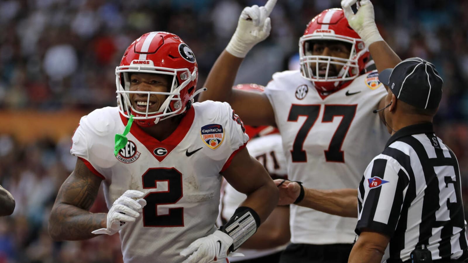 Watch: Georgia Running Back Kendall Milton Talks NFL Combine Process