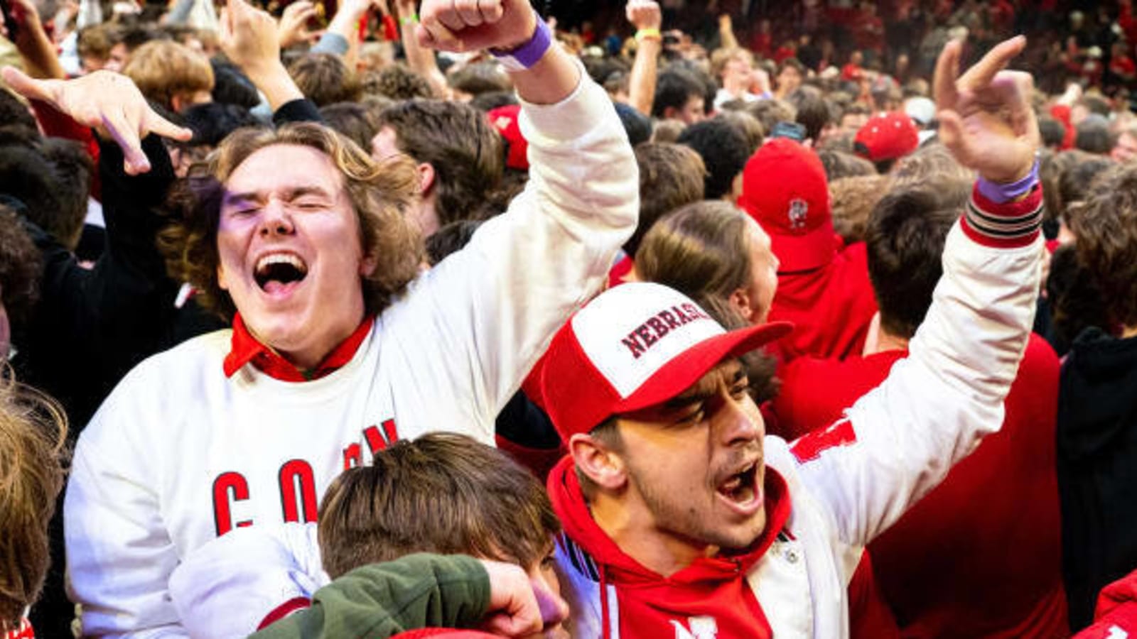 Nebraska Upsets No. 6 Wisconsin in Overtime