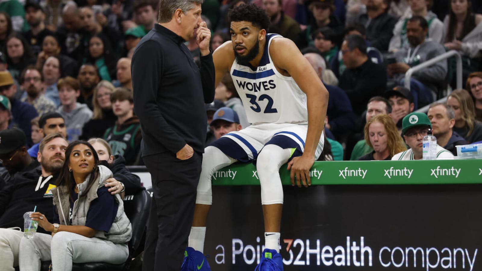 Chris Finch &#39;proud&#39; of Karl-Anthony Towns&#39; &#39;small, winning plays&#39;