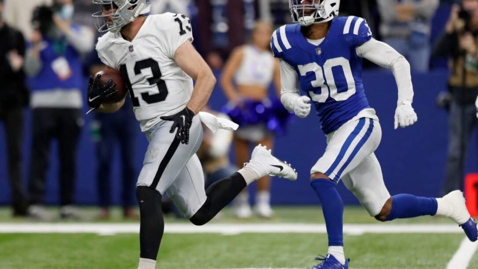 Four Raiders Have Great Numbers Against the Colts