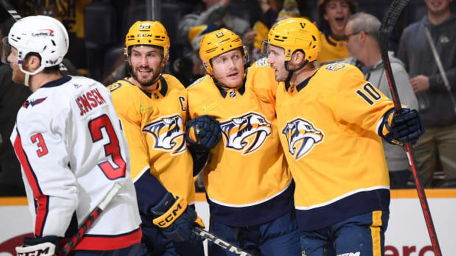 Predators Get Depth Scoring from Sissons, Tomasino, and Trenin to Defeat Capitals 3-1