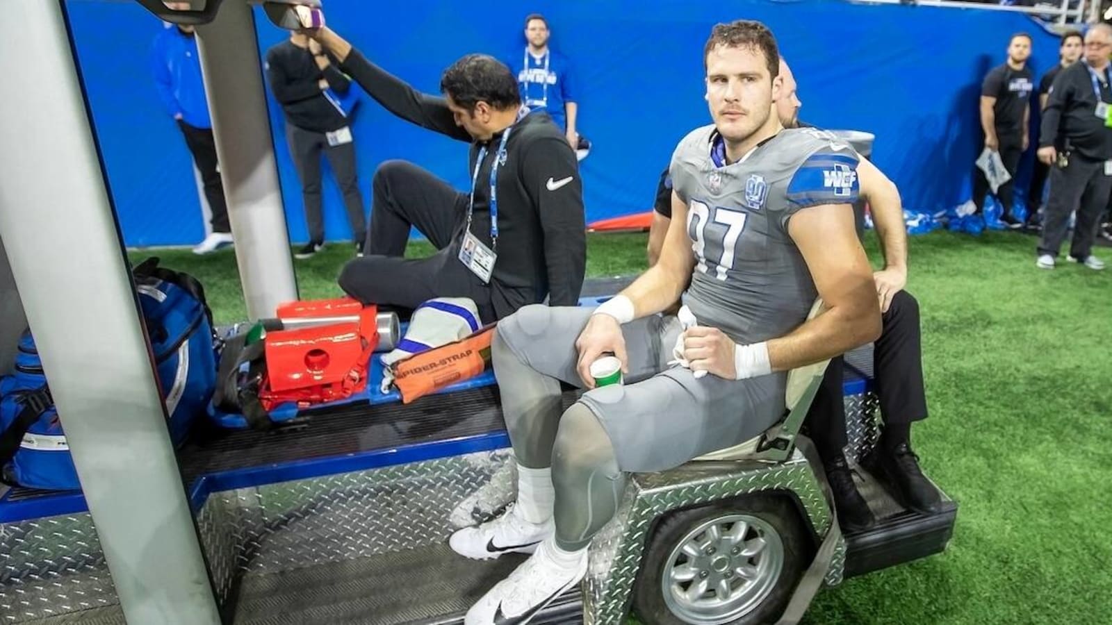 Report: Lions rookie TE Sam LaPorta ‘trending in the right direction to play’ vs. Rams