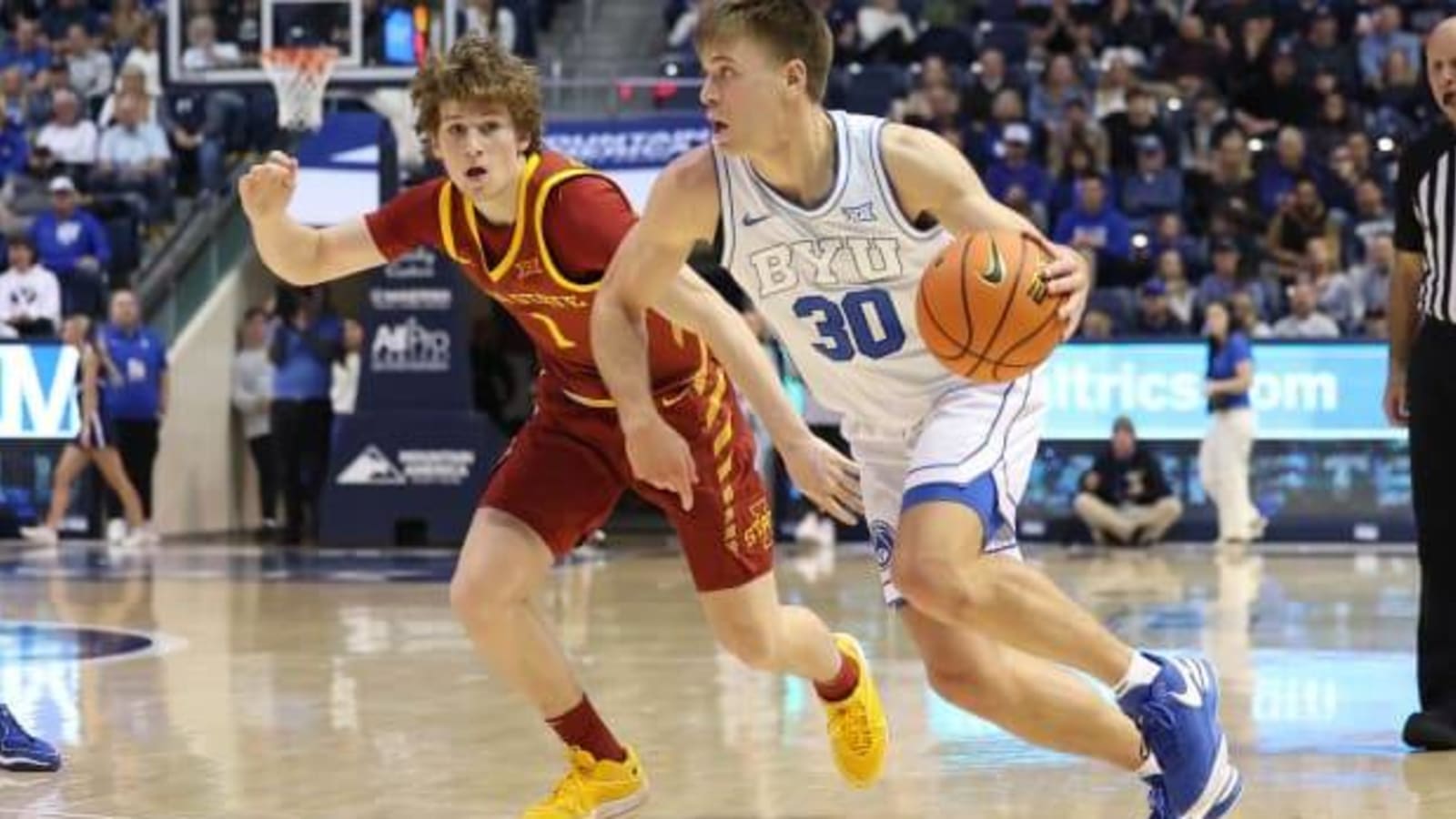 No. 20 BYU Basketball Dominates No. 24 Iowa State for Second Big 12 Victory